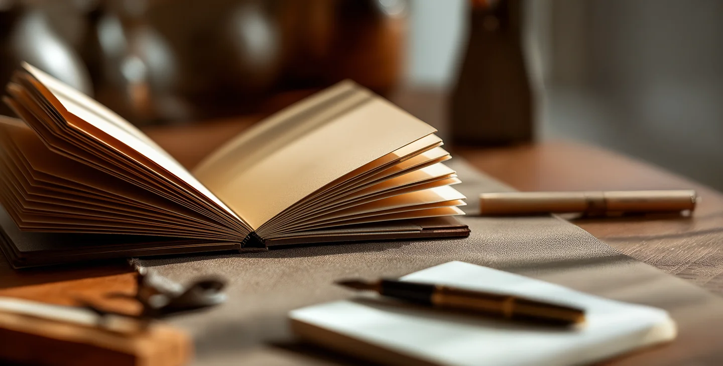 Professional production and bookbinding craftsmanship